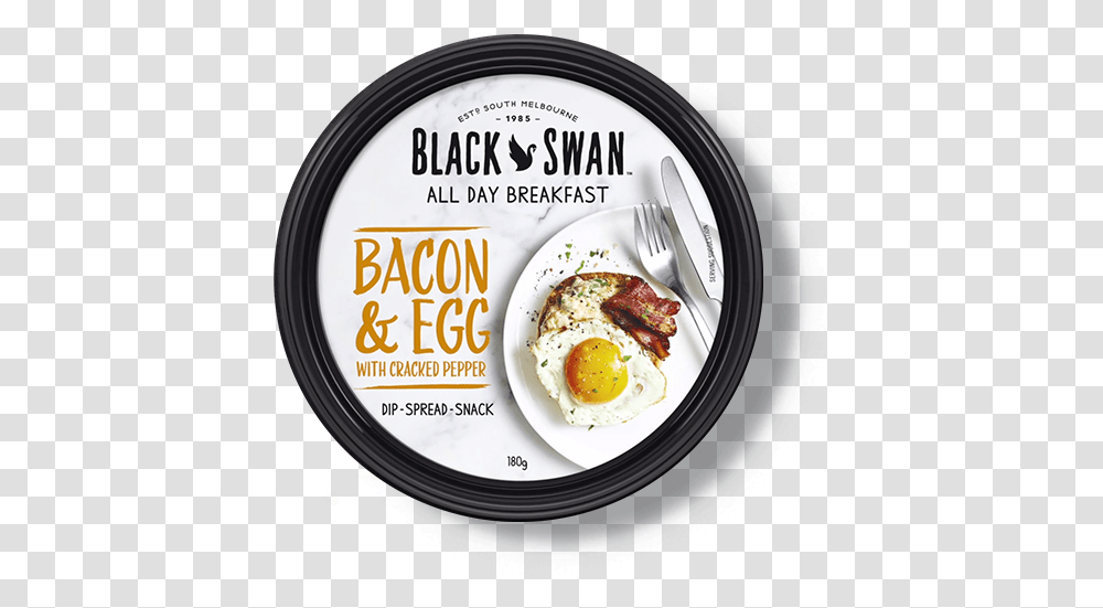 Bacon Amp Egg With Cracked Pepper Black Swan Salmon Avocado, Food, Breakfast Transparent Png