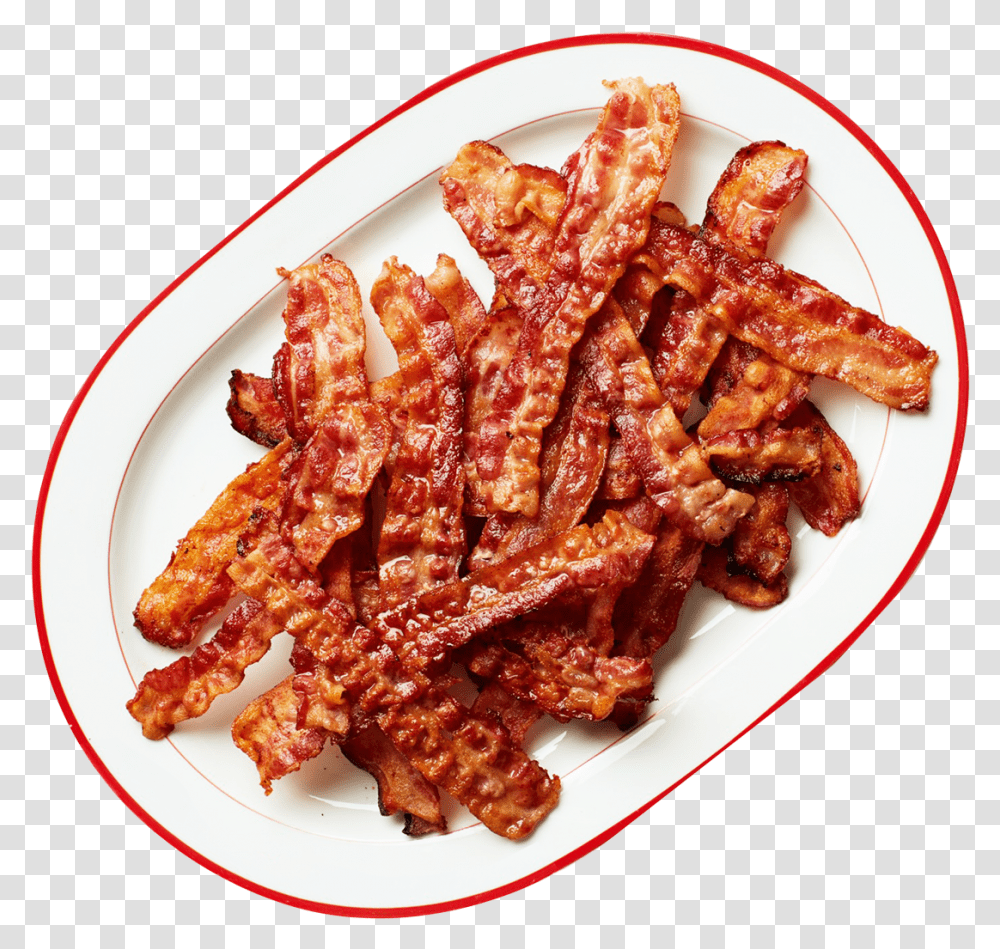 Bacon Bacon And Eggs Aesthetic, Pork, Food, Dish, Meal Transparent Png