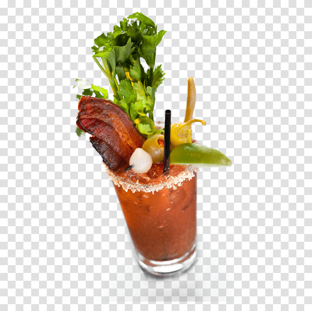Bacon Bloody Mary Download, Cocktail, Alcohol, Beverage, Drink Transparent Png