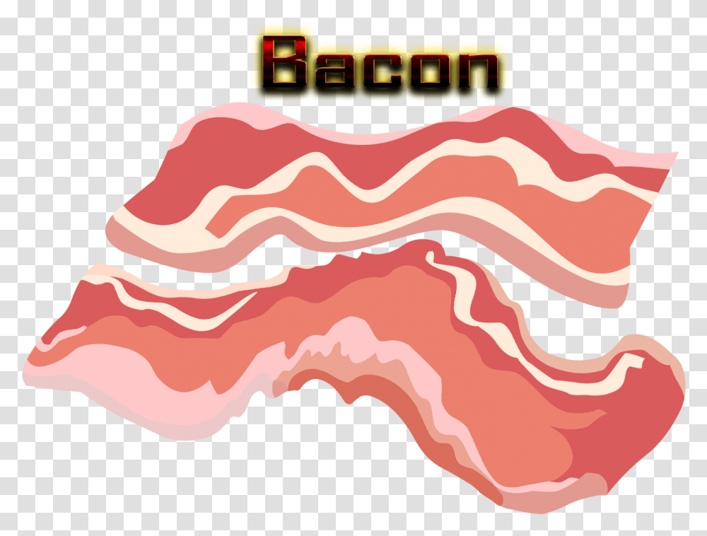 Bacon Clip Art, Pork, Food Transparent Png