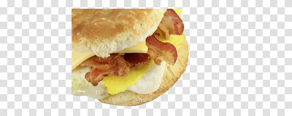 Bacon Egg And Cheese Biscuit Food, Burger, Pork, Bread Transparent Png
