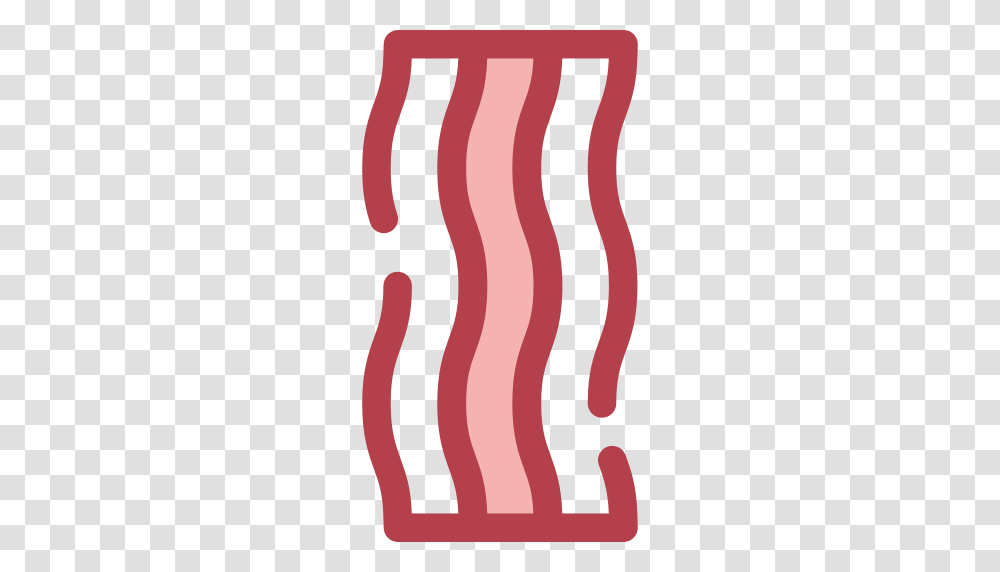 Bacon Icons And Graphics, Sweets, Food, Maroon, Light Transparent Png