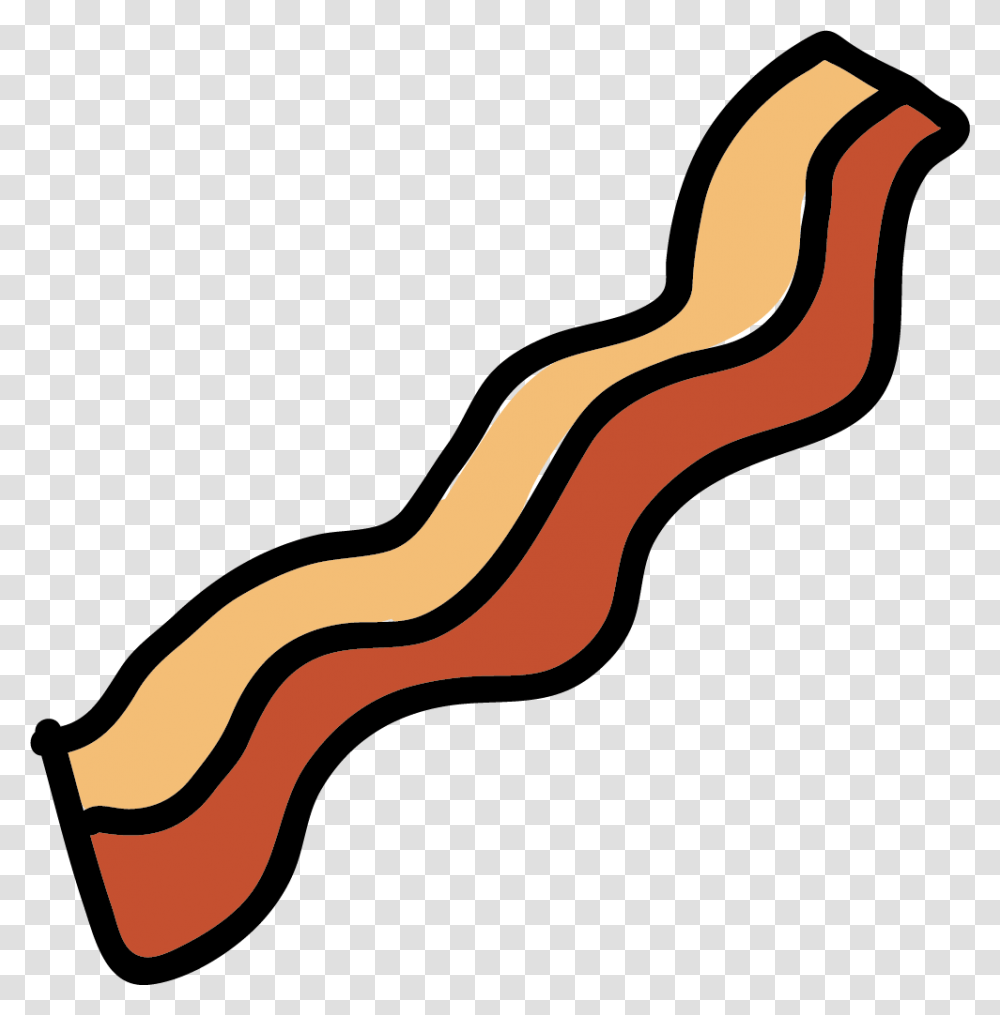 Bacon Meat Barbecue Clip Art Background Bacon Clipart, Food, Pork, Ketchup Transparent Png