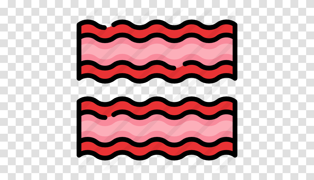 Bacon, Rug, Pattern Transparent Png