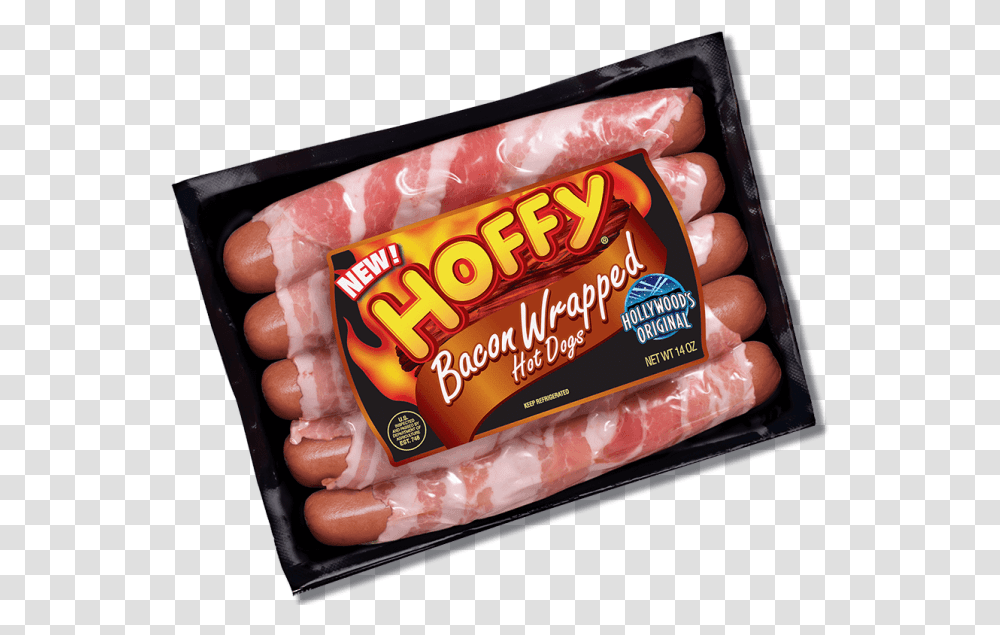 Bacon Wrapped Hot Dogs Class Cervelat, Pork, Food, Ham, Plant Transparent Png