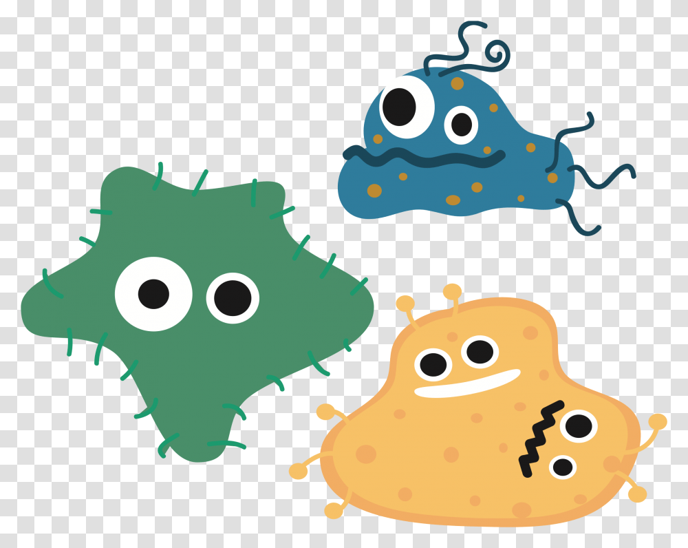 Bacteria Bacteria Clipart, Animal, Text, Food, Plant Transparent Png