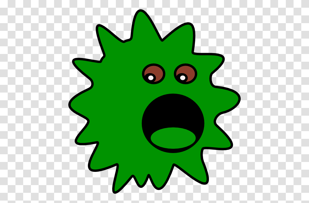 Bacteria Clipart Green Bacteria, Leaf, Plant, Maple Leaf, Machine Transparent Png