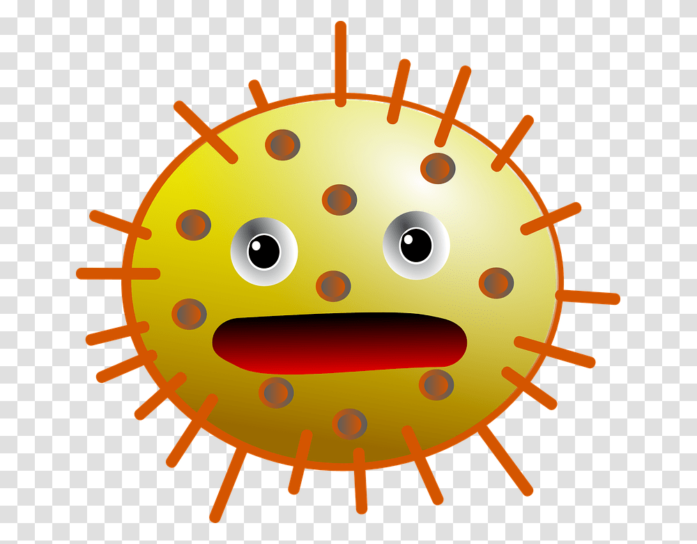 Bacteria Clipart Viral Infection, Birthday Cake, Dessert, Food, Fish Transparent Png