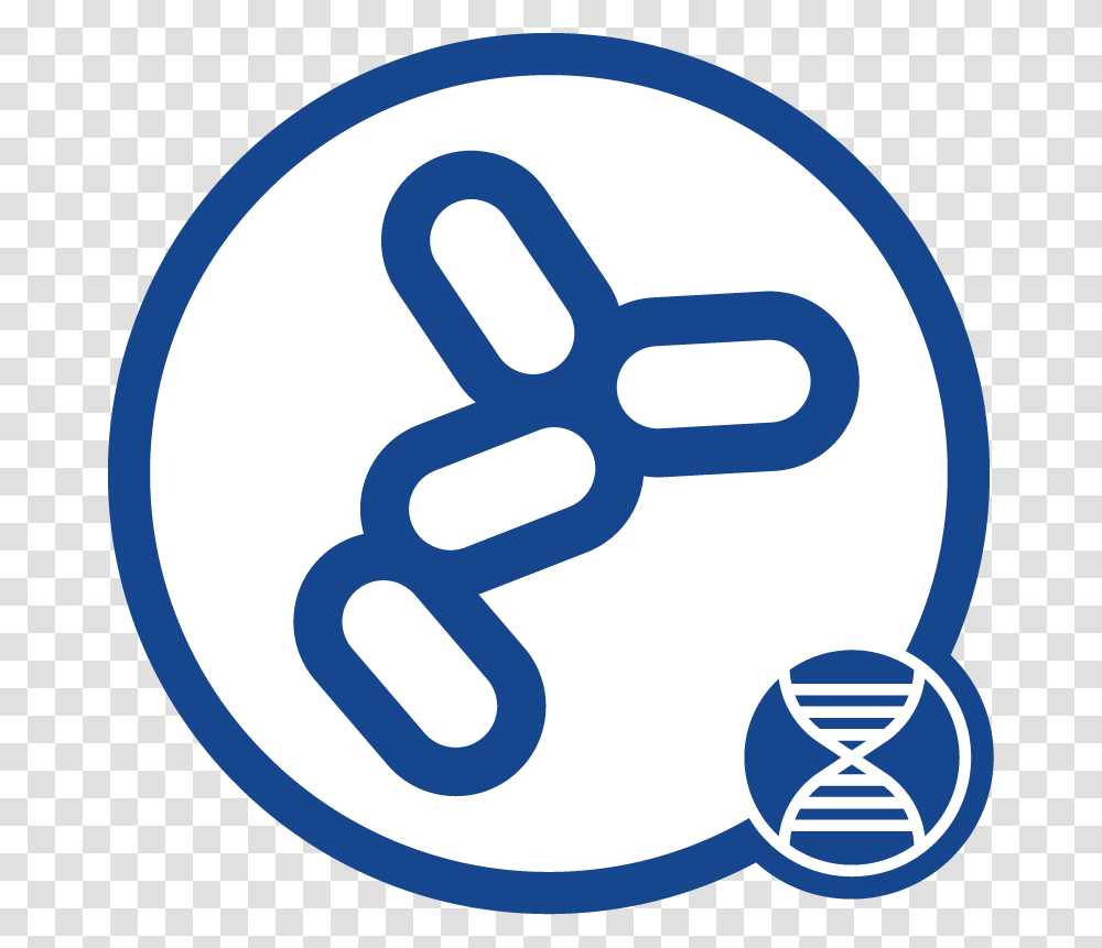 Bacteria Dna Icon Emblem, Number, Logo Transparent Png