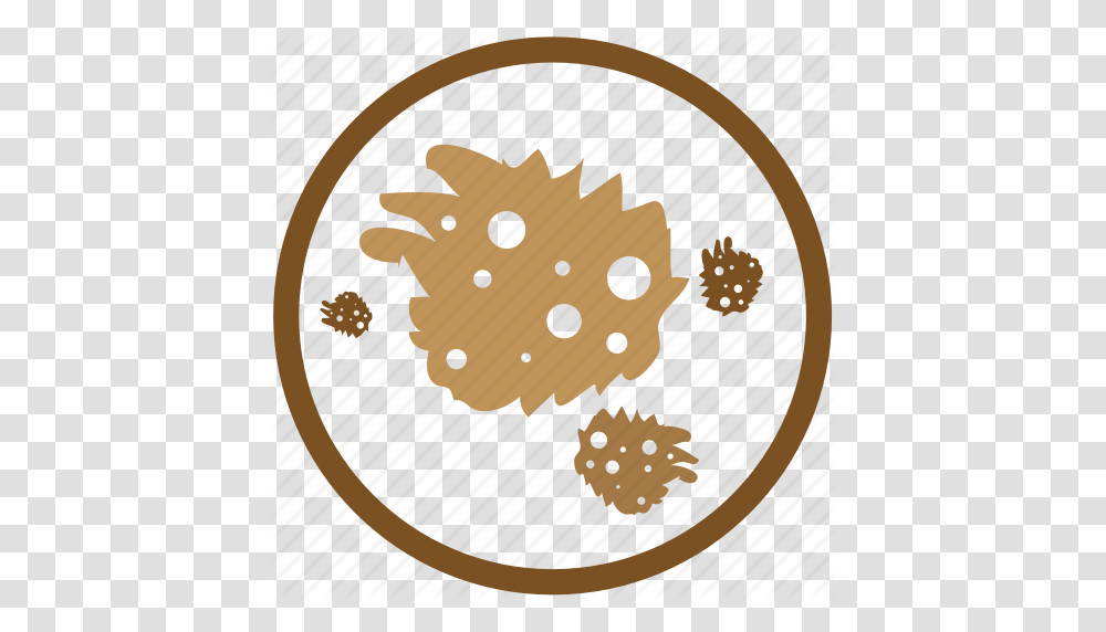 Bacteria Germ Microorganism Pathogen Shape Sponge Virus Icon, Cookie, Food, Biscuit, Rug Transparent Png