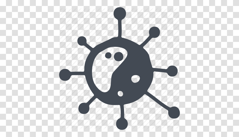Bacteria Infection Organism Organisms Virus Icon, Ceiling Fan, Appliance, Pottery, Steering Wheel Transparent Png