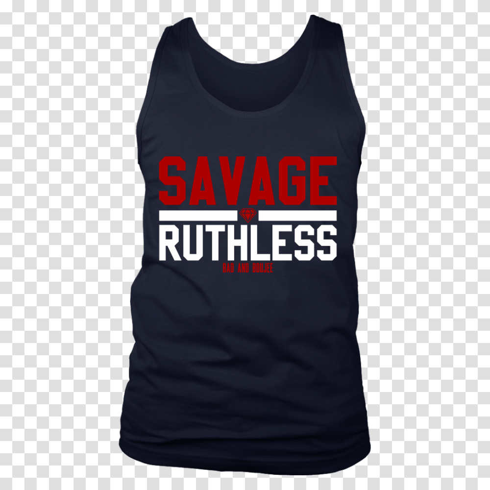 Bad And Boujee Savage Ruthless Migos Tank Top Ebay, Apparel, Person, Human Transparent Png