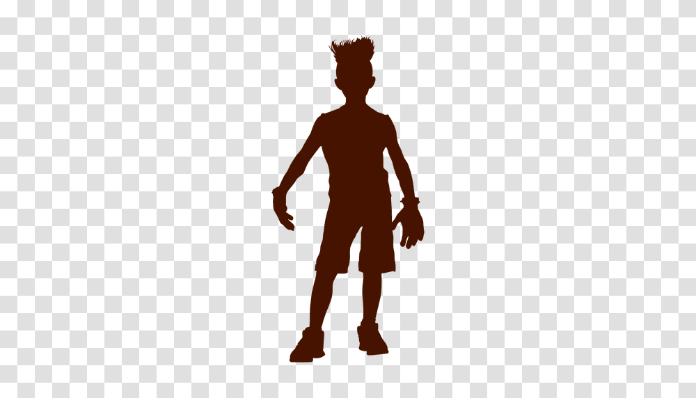 Bad Boy Teen Standing Silhouette, Person, Nature, Duel Transparent Png