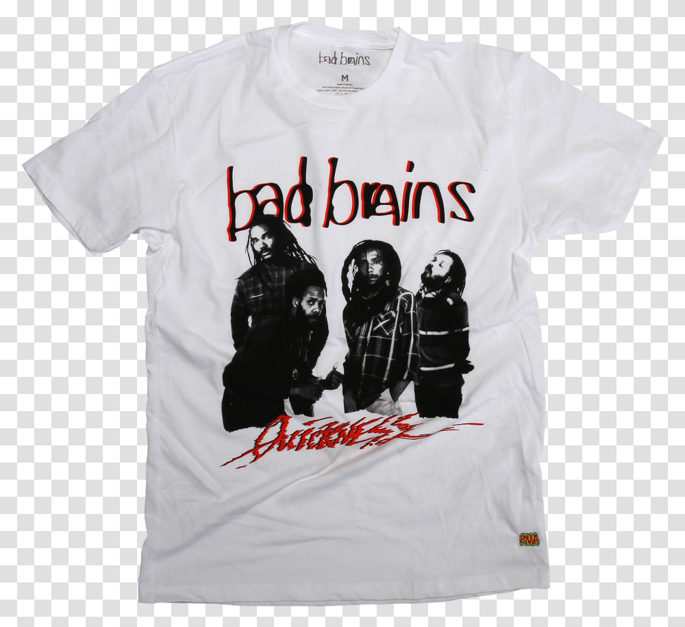 Bad Brains Quickness Shirt, Apparel, T-Shirt, Person Transparent Png