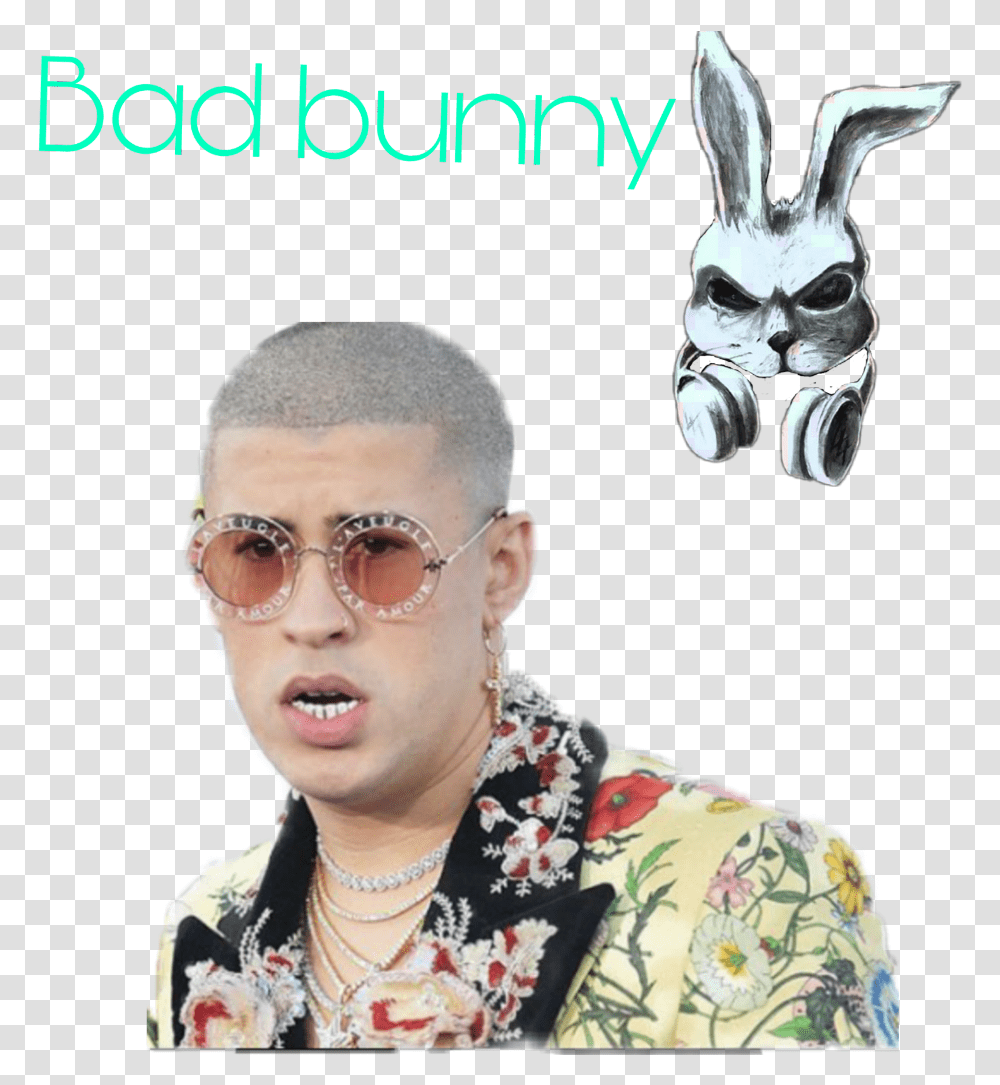 Bad Bunny Bad Bunny Mayo 2018, Person, Human, Skin, Head Transparent Png