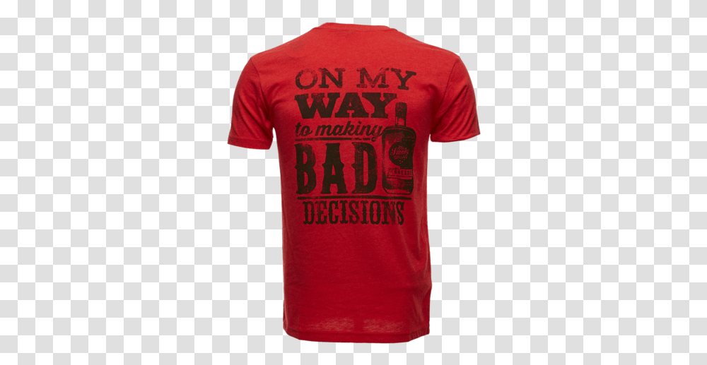 Bad Decisions Whiskey Tee Arsenal Fc Camiseta, Apparel, T-Shirt Transparent Png