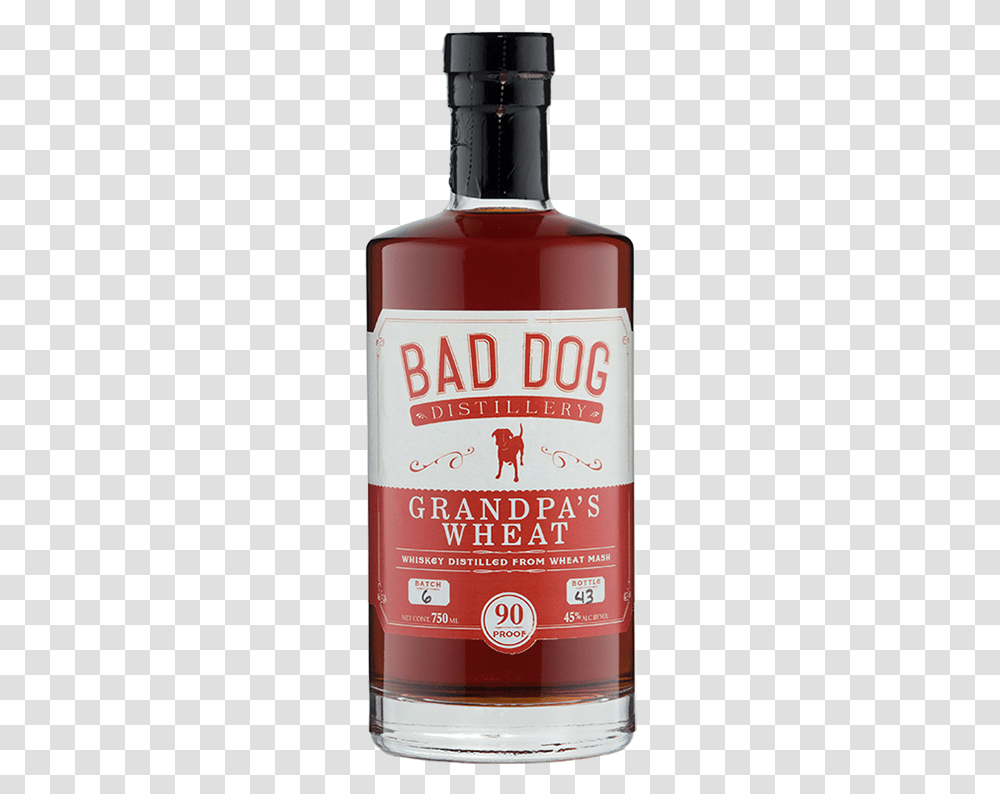 Bad Dog Grandpas Wheat Bad Dog Whiskey, Beverage, Drink, Alcohol, Beer Transparent Png
