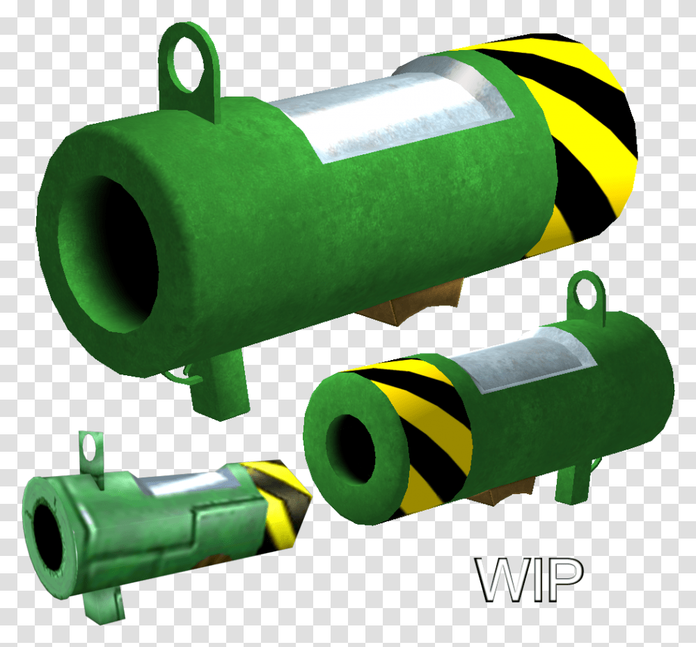 Bad Fur Day Bazooka, Toy, Weapon, Weaponry, Cylinder Transparent Png