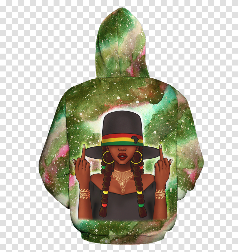 Bad Girl All Over HoodieClass Hoodie, Face, Person, Bottle Transparent Png