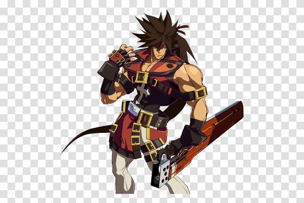 Bad Guy Guilty Gear Xrd Icon, Person, Human, Samurai, Pirate Transparent Png