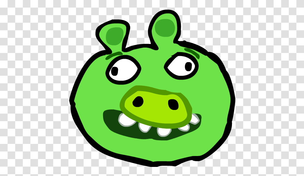 Bad Piggie Angry Bird Fan Art By Jeckzap Happy, Plant, Green, Food, Vegetable Transparent Png
