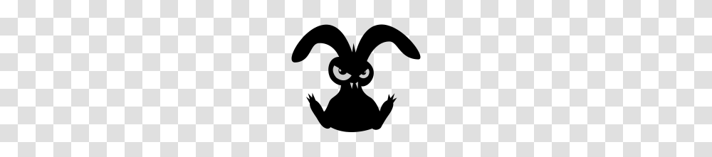 Bad Rabbit Hare Bunny Bunnies Eyes Evil, Moon, Astronomy, Outdoors Transparent Png