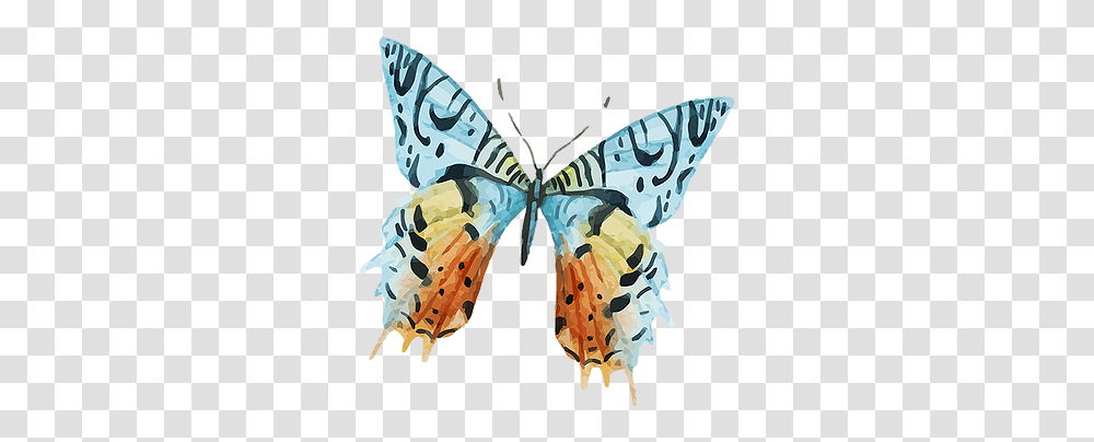 Bad & Bougee Foodz Watercolor Painting, Animal, Insect, Invertebrate, Pattern Transparent Png