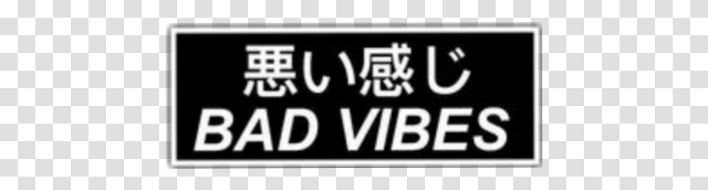 Bad Vibes Black Text Tumblr Beautiful, Label, Word, Sticker, Alphabet Transparent Png