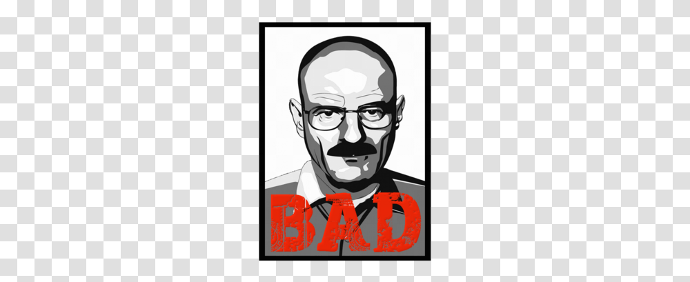 Bad Walter White, Person, Face, Logo Transparent Png