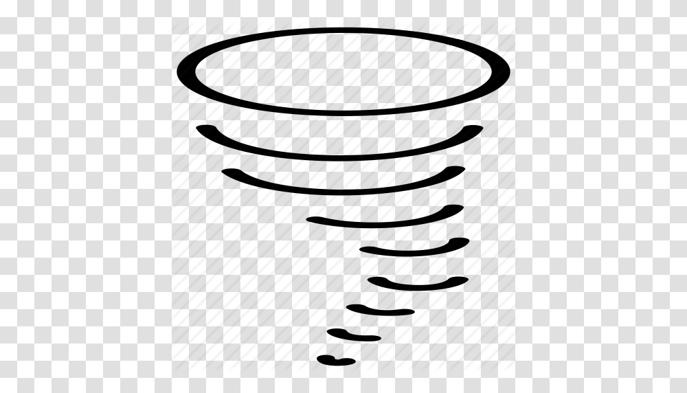 Bad Weather Hurricane Storm Tornado Whirlwind Icon, Spiral, Coil, Rug, Cylinder Transparent Png