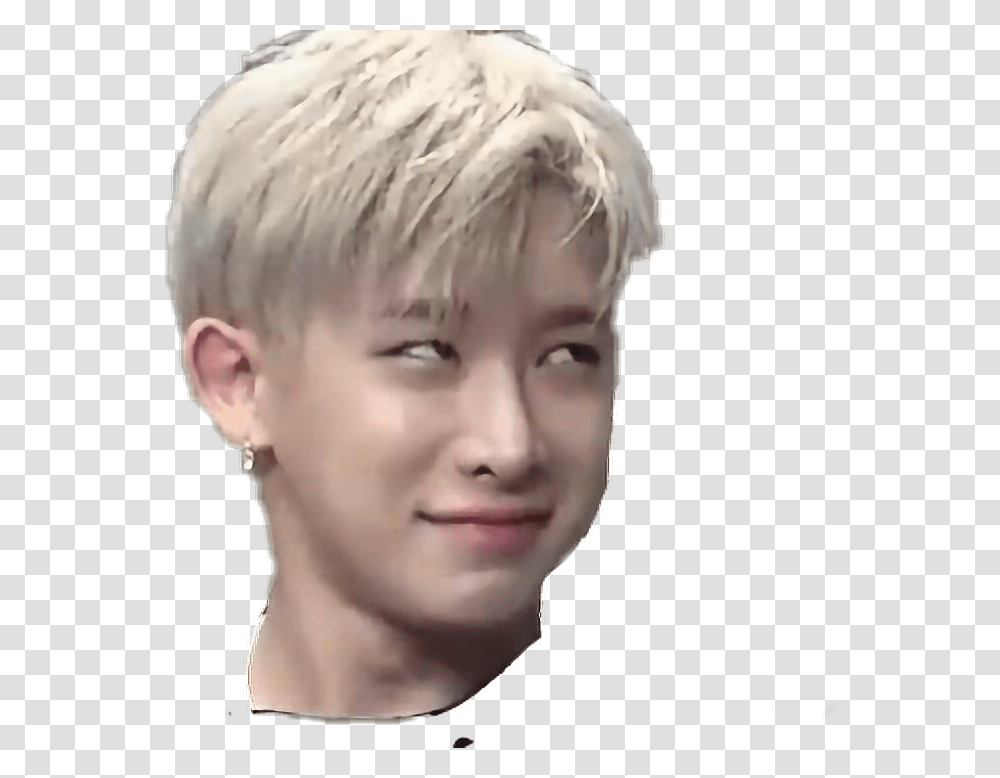 Bad Wonho Monstax Memes Monsta X Wonho Meme, Face, Person, Human, Hair Transparent Png