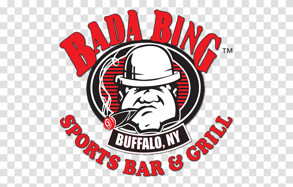 Bada Bing Buffalo Logo, Poster, Helmet Transparent Png