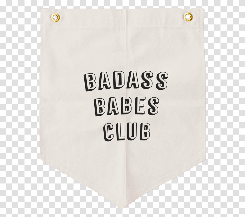 Badass Babes Club Horizontal, Bag, Tote Bag, Text, Napkin Transparent Png