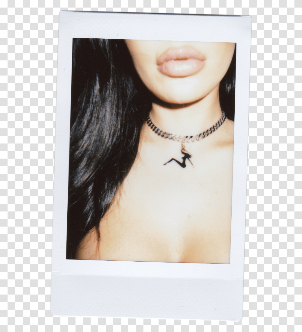 Badass Bitch Chain Locket, Necklace, Jewelry, Accessories, Face Transparent Png