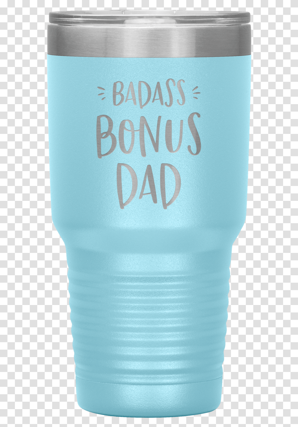 Badass Bonus Dad 30 Oz Laser Etched Tumbler Tumbler, Sunscreen, Cosmetics, Bottle, Shaker Transparent Png