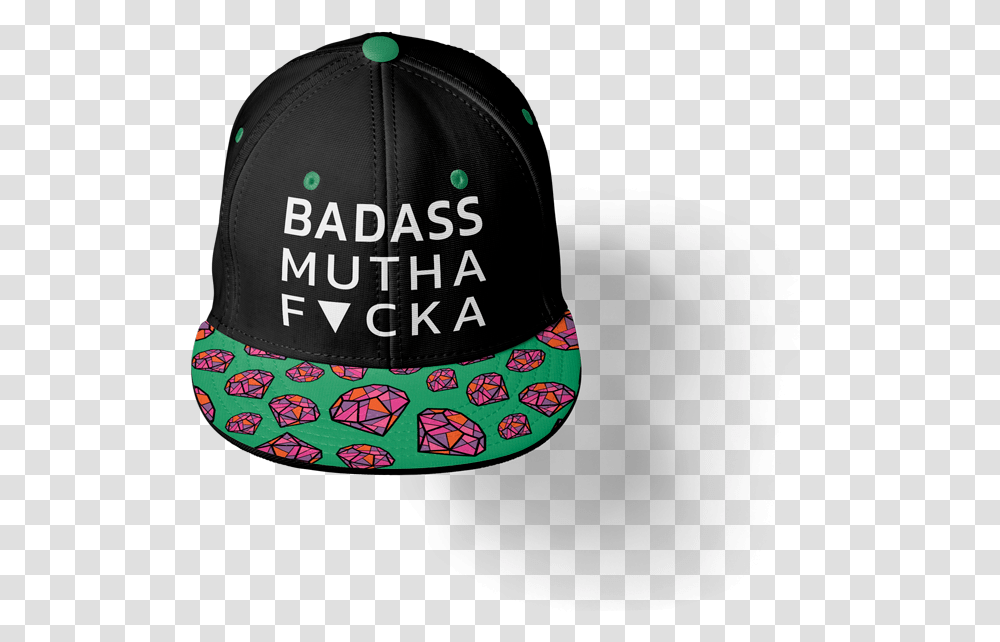 Badass Logo Design - Bamf Brands Baseball Cap, Clothing, Apparel, Hat Transparent Png