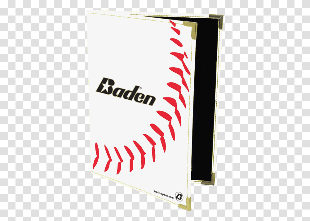 Baden Notebook With Paper Baseball Notebook, Poster, Advertisement, Sport Transparent Png