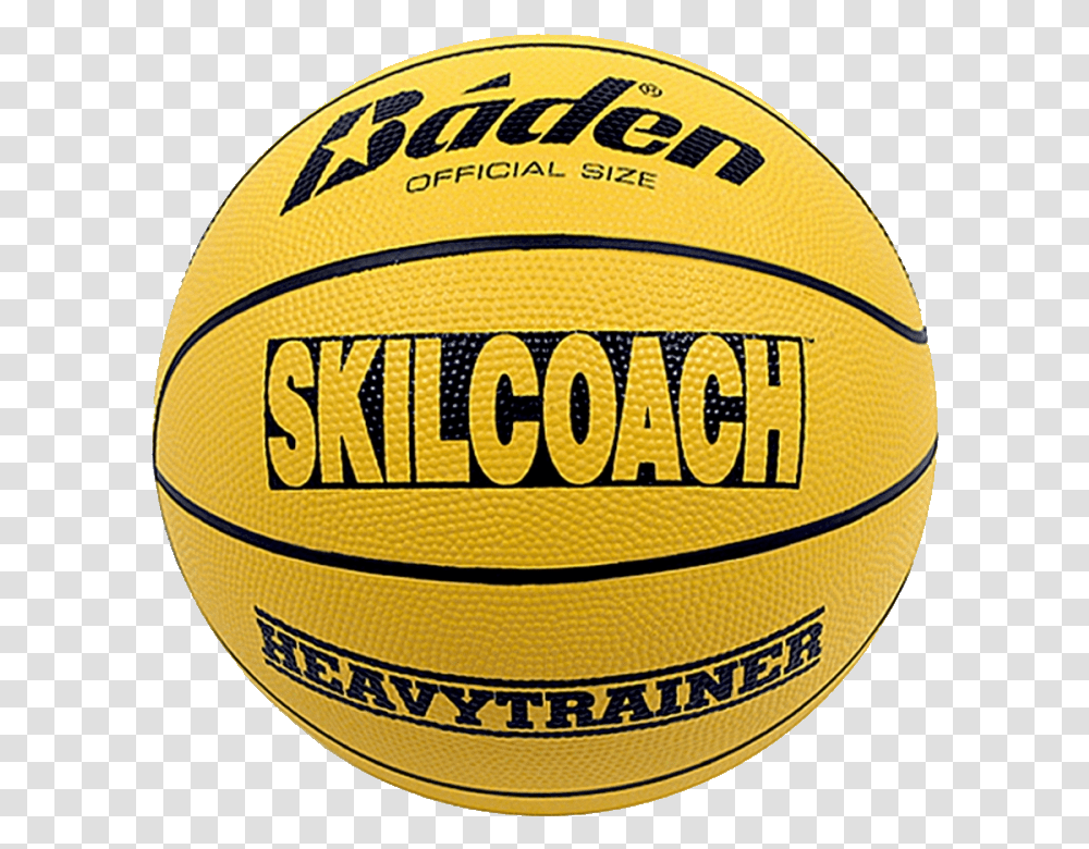Baden Skilcoach Heavy Trainer Rubber Basketball, Team Sport, Sports, Volleyball, Helmet Transparent Png