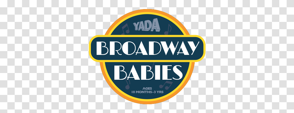 Badge Broadwaybabies Yada, Label, Text, Logo, Symbol Transparent Png