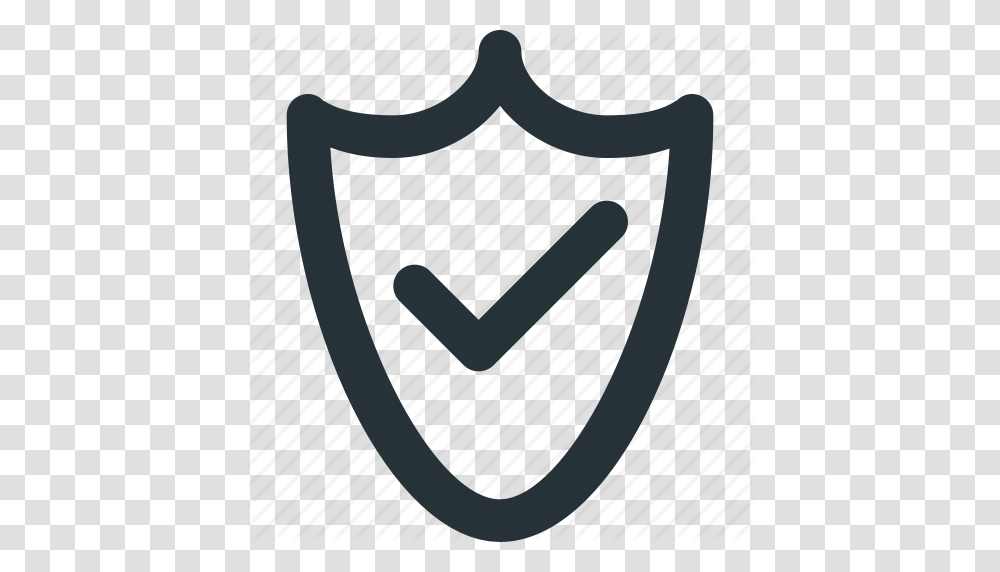 Badge Checked Safety Security Trust Icon, Armor, Sweets, Food, Confectionery Transparent Png