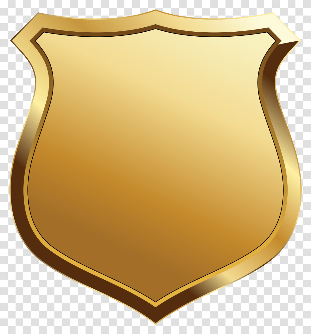 Badge Clipart Gold, Armor, Shield, Rug Transparent Png