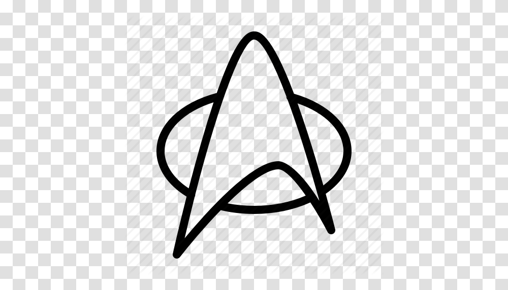 Badge Fiction Ios Sci Fi Science Star Trek Icon, Triangle, Photography, Plant Transparent Png