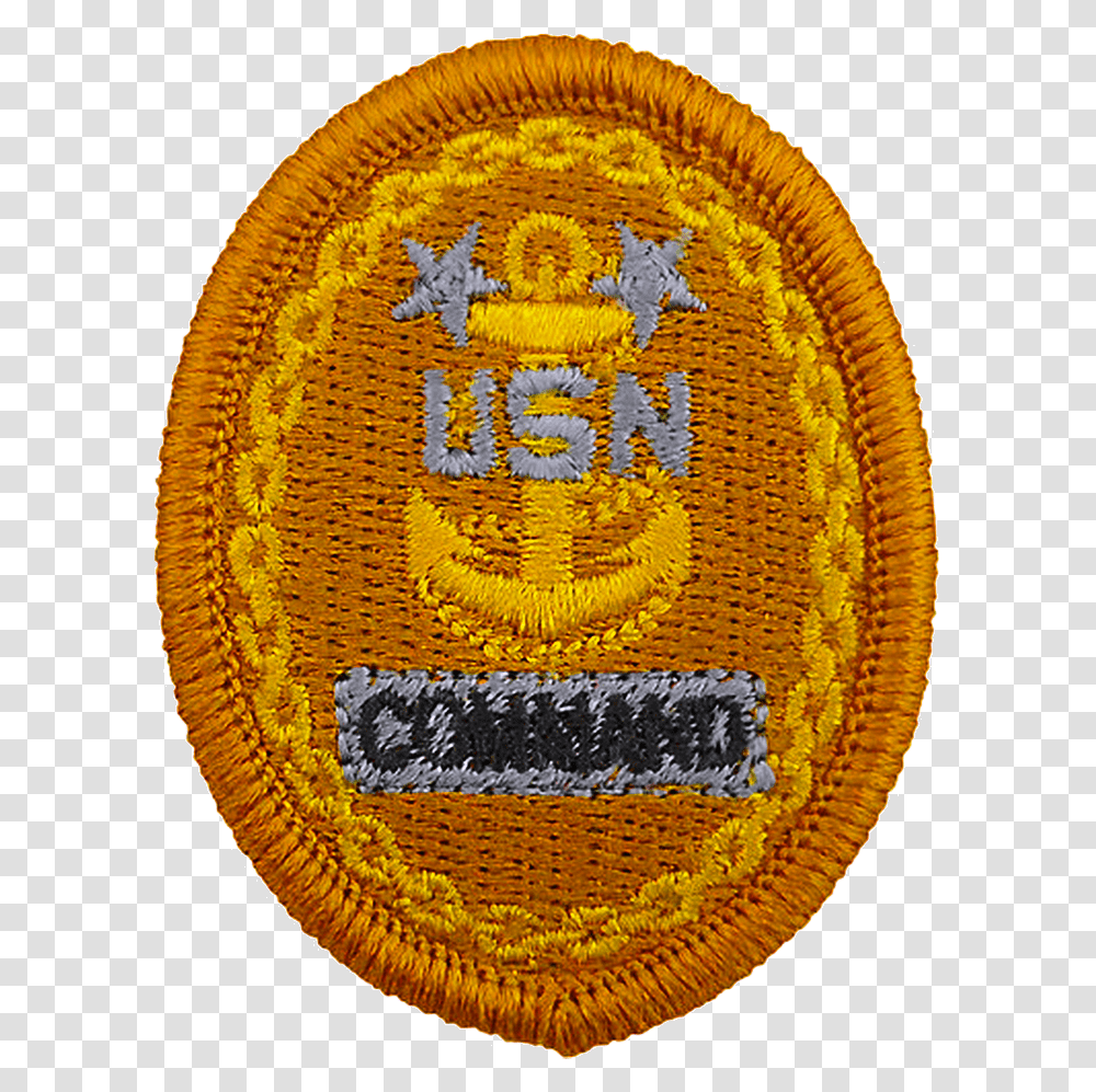 Badge Of A United States Navy Command Master Chief Command Master Chief Petty Officer, Logo, Trademark, Rug Transparent Png