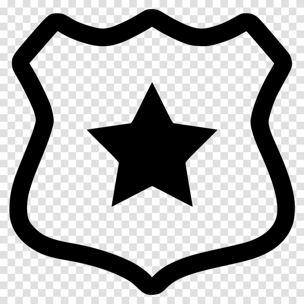 Badge Sheriff, Star Symbol, Armor, Painting Transparent Png