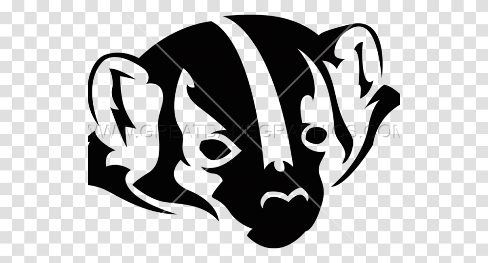 Badger Clipart Badger Head, Arrow, Weapon, Weaponry Transparent Png