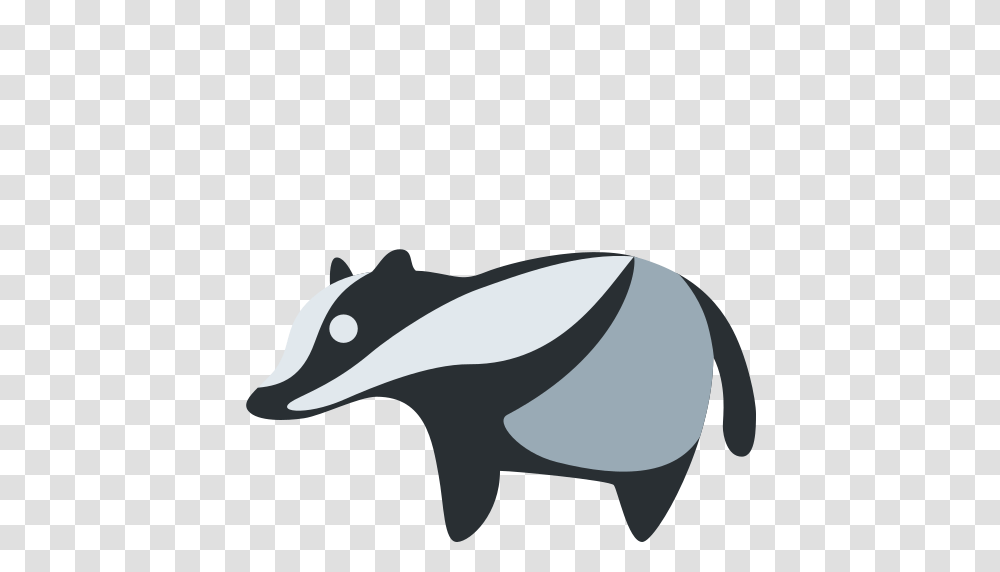 Badger Emoji, Wildlife, Animal, Mammal, Shark Transparent Png