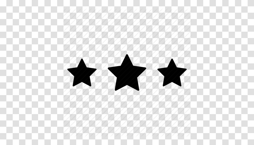 Badges Rating Stars Three Votes Icon, Star Symbol Transparent Png