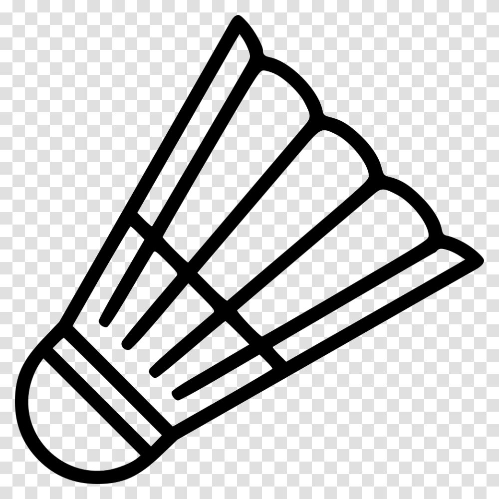 Badminton Black And White Clipart Icon Hobby Badminton, Sport, Sports, Dynamite, Bomb Transparent Png