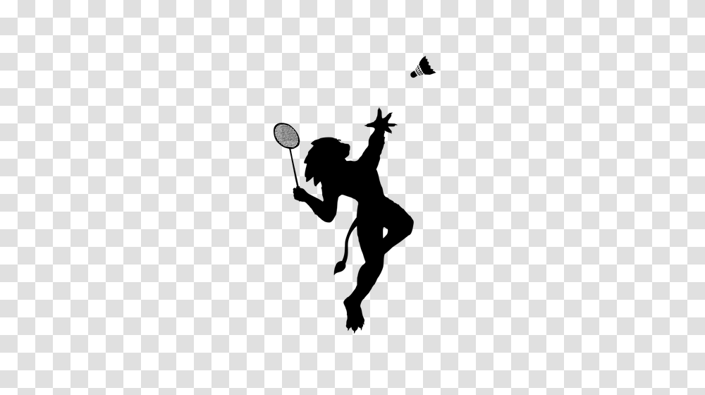Badminton Club Vector Logo Illustration, Gray, World Of Warcraft Transparent Png