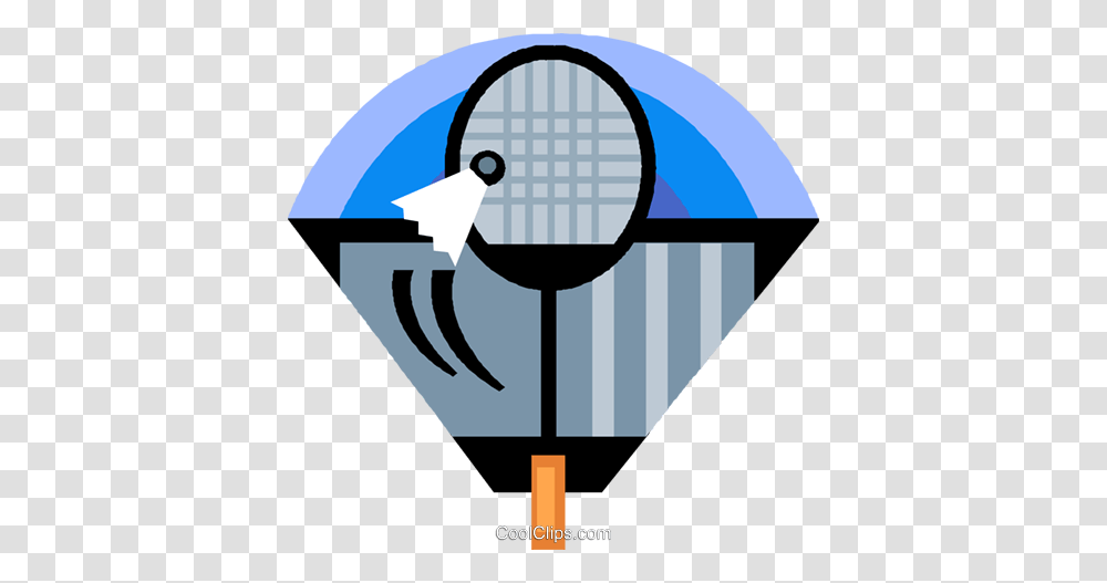 Badminton Racket And Birdie Royalty Free Vector Clip Art, Number Transparent Png